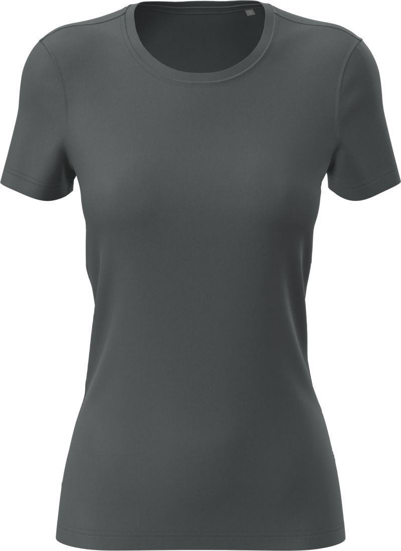 Levně Dámské sportovní tričko Interlock - slate grey