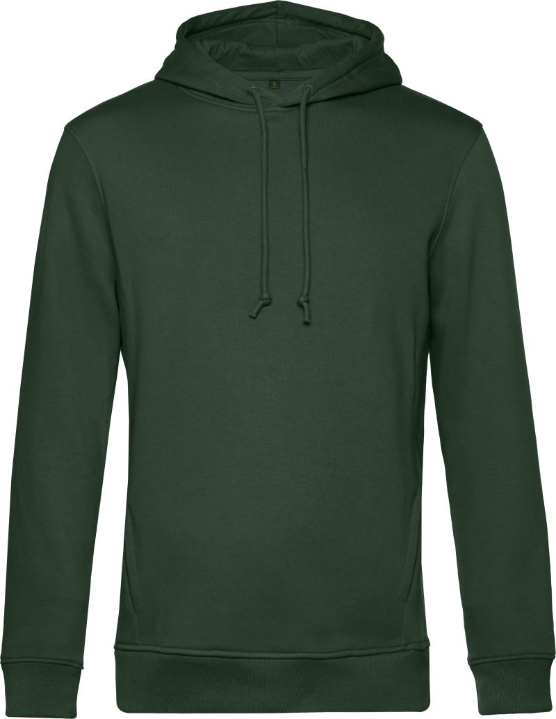 Pánská mikina s kapucí - forest green