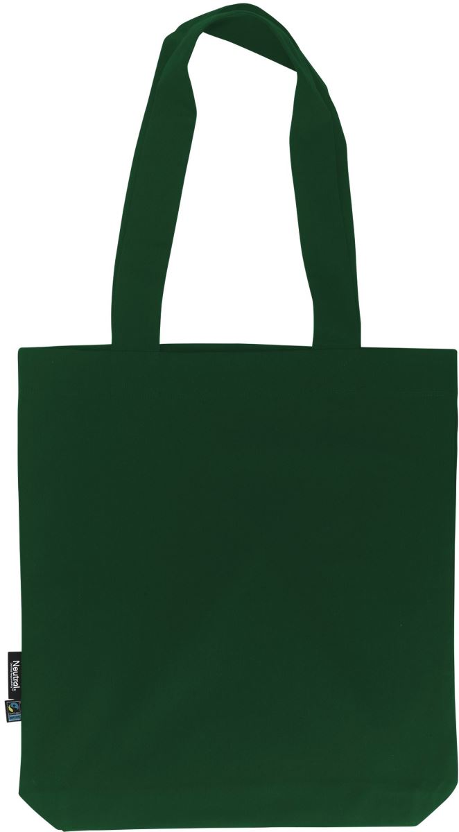 Levně Taška z bio bavlny - bottle green