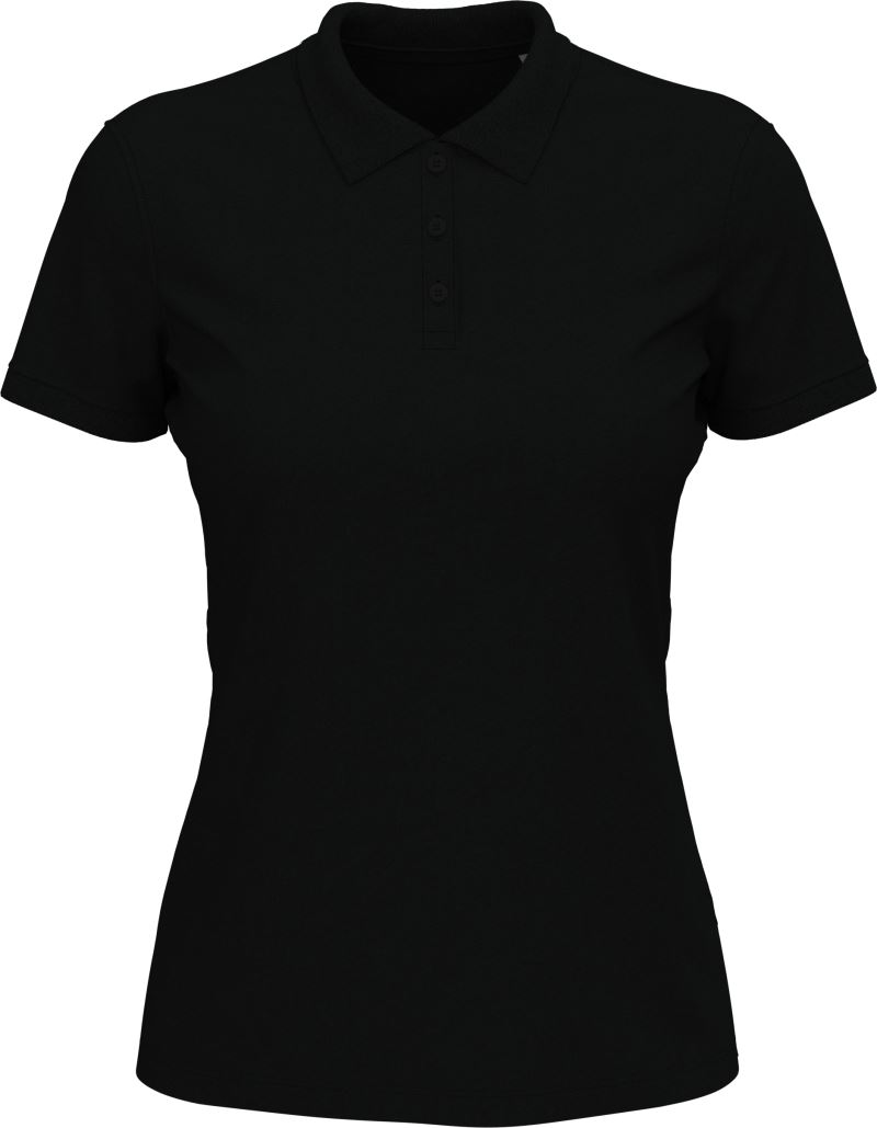 Levně Dámské piqué polo "Lux" - black opal