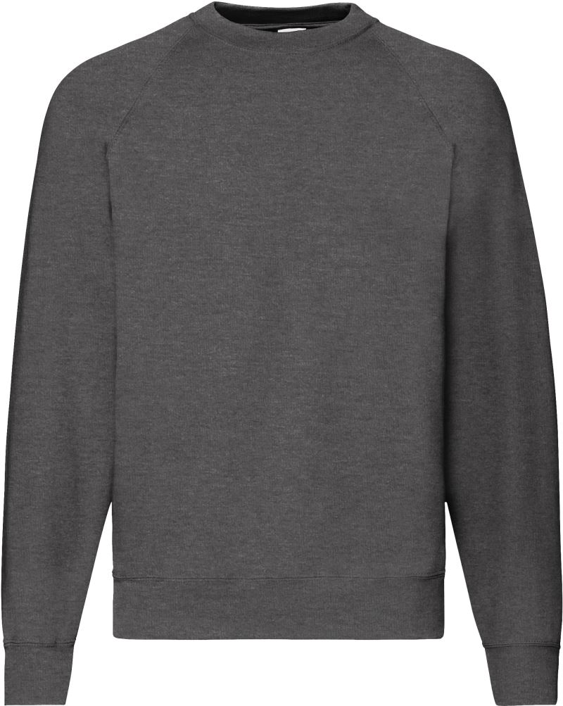 Levně Raglánová mikina - dark heather grey