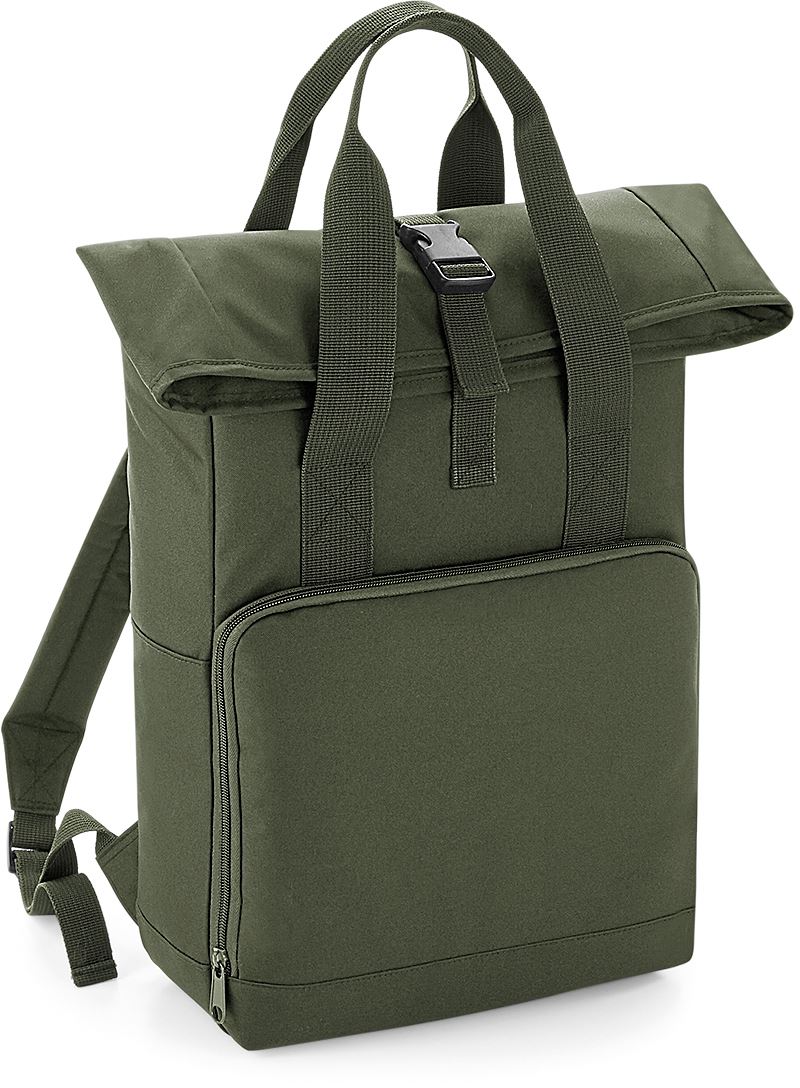 Rolovací batoh s dvojitým držadlem - olive green