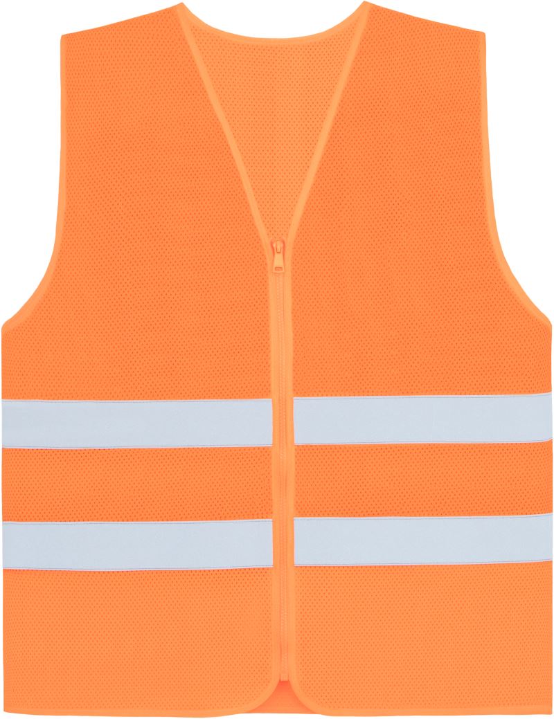 Hi-Vis síťovaná bezpečnostní vesta - hi vis orange