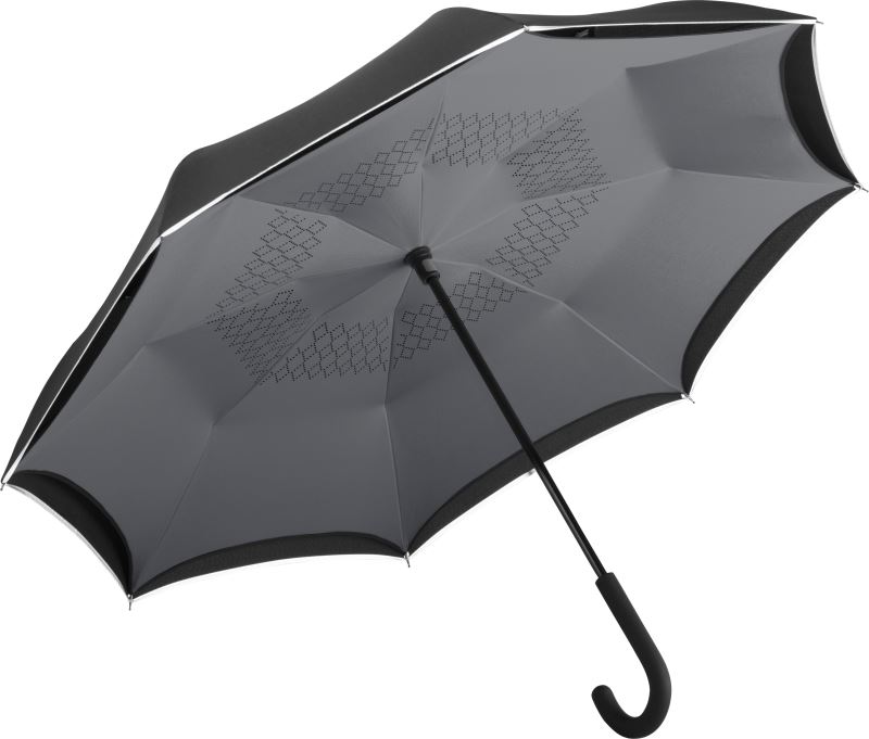 Levně Holový deštník - black/grey