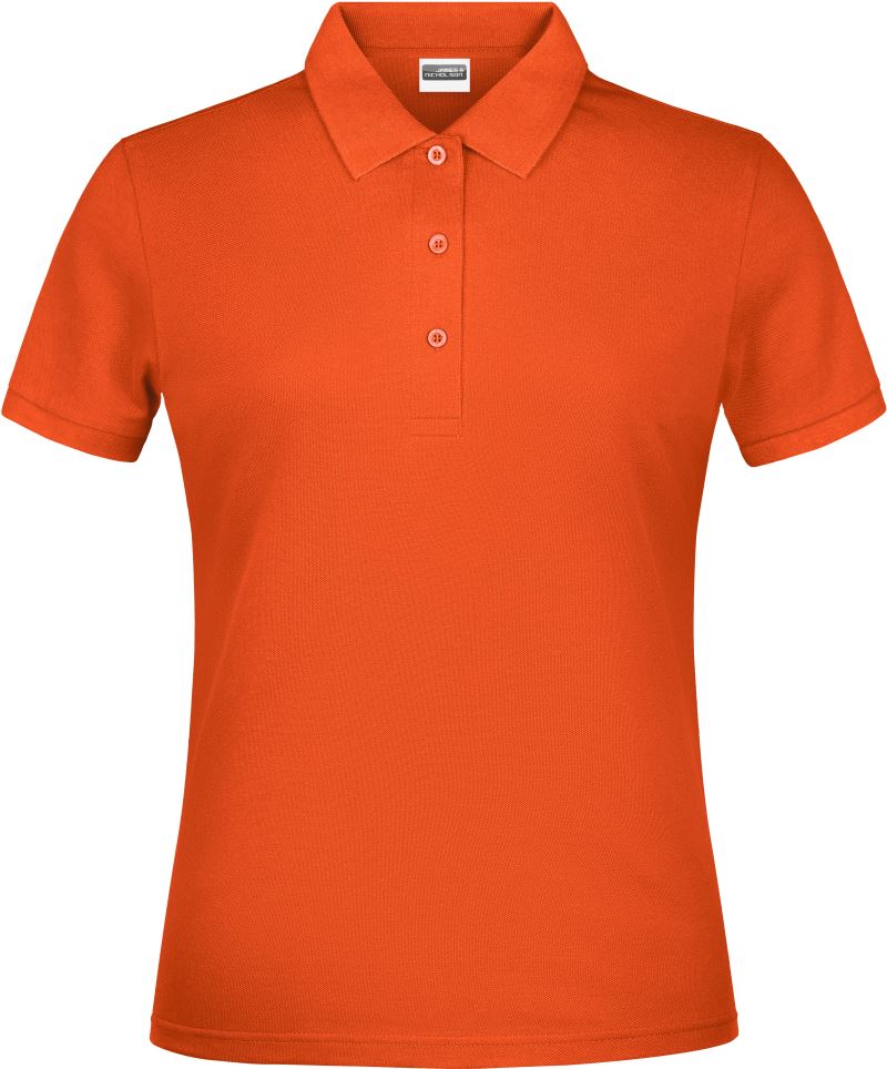 Dámské piqué polo - orange