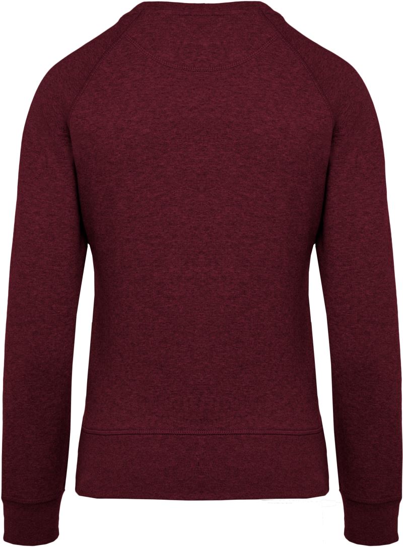 Levně Dámská raglánová mikina z bio bavlny - wine heather