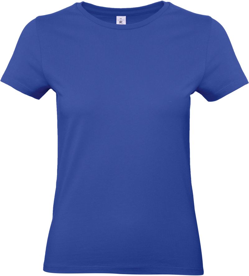 Levně Dámské tričko z těžké bavlny - cobalt blue