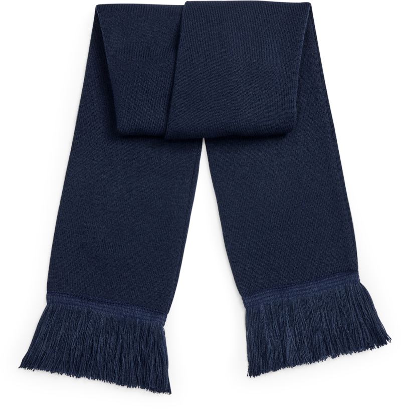 Levně Pletená šála "Classic" - french navy