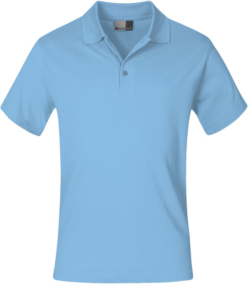 Levně Pánské piqué polo "Superior" - alaskan blue
