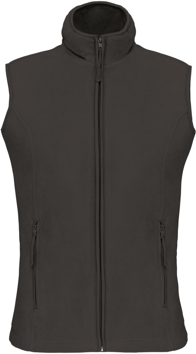 Levně Dámská mikrofleecová vesta "Melodie" - dark grey