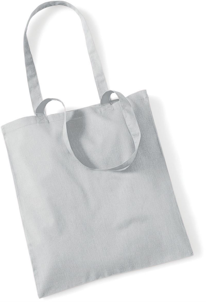 Levně Bavlněná taška "Bag for Life" - light grey