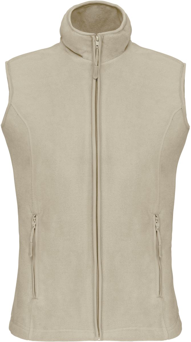 Levně Dámská mikrofleecová vesta "Melodie" - beige