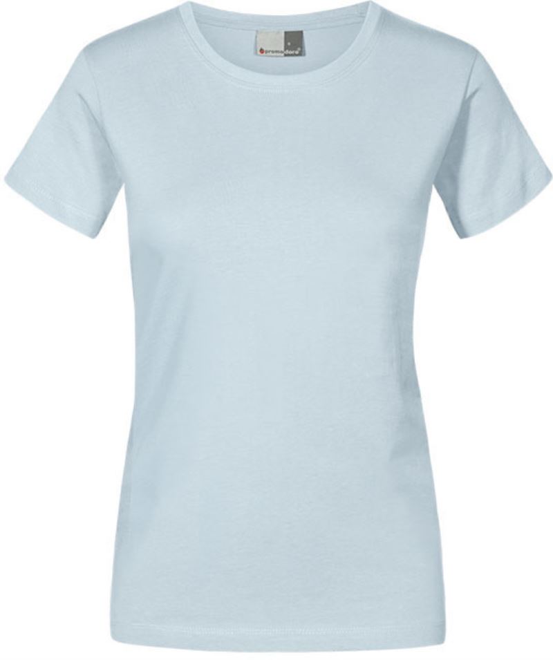 Levně Dámské tričko "Premium" - baby blue