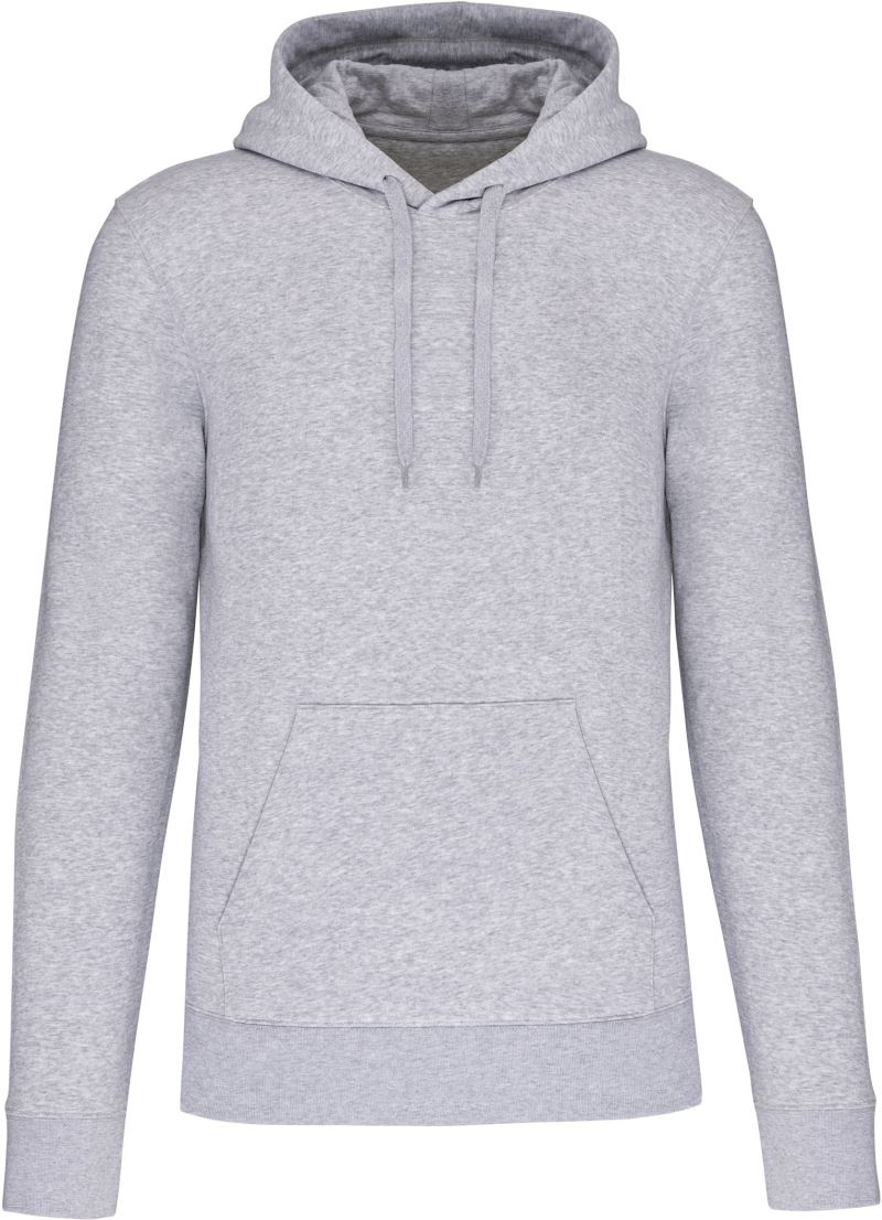 Levně Pánská eco-friendly mikina s kapucí - oxford grey