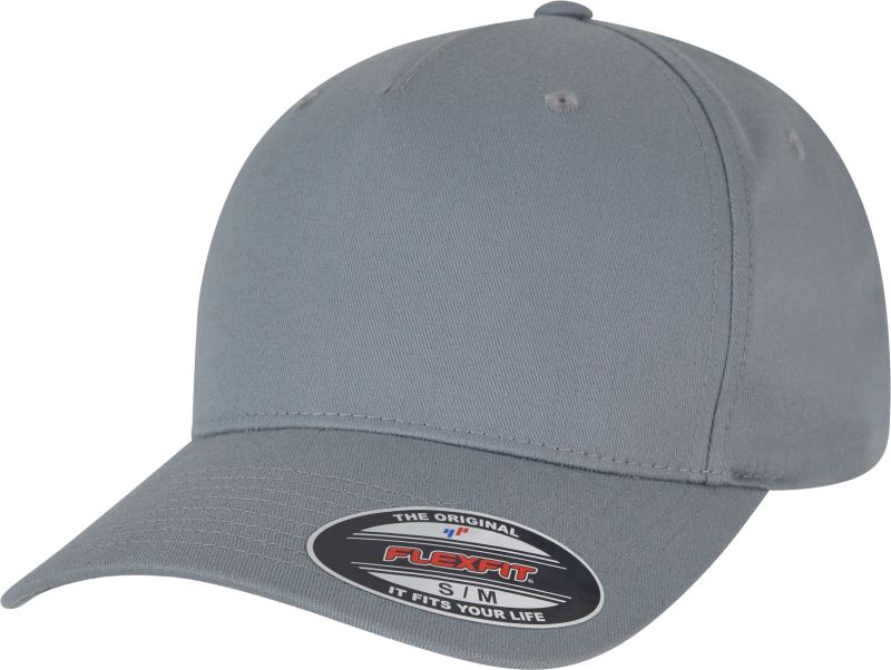 Levně 5 panelová Flexfit kšiltovka - greenish grey