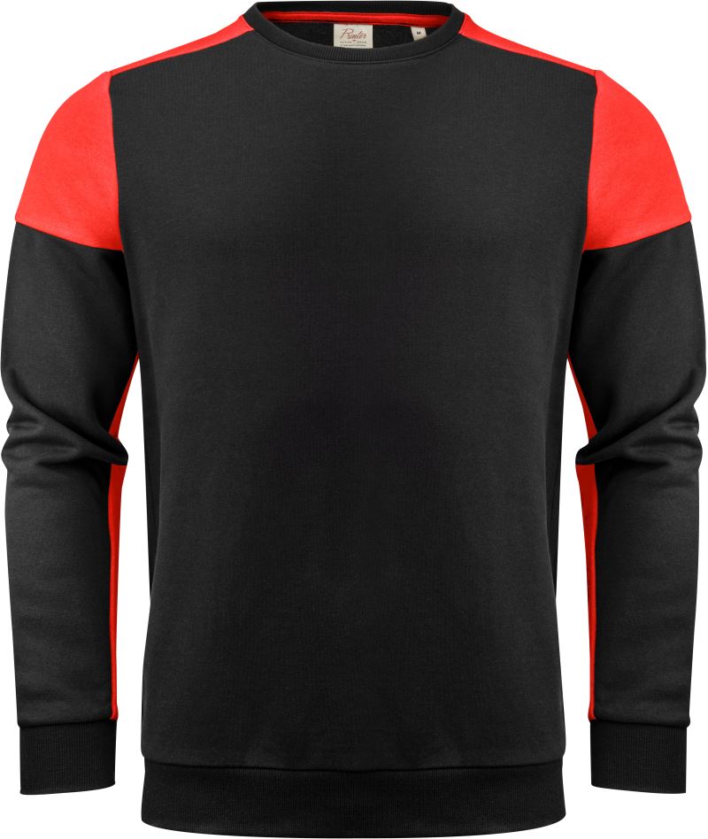 Levně Mikina - black/red