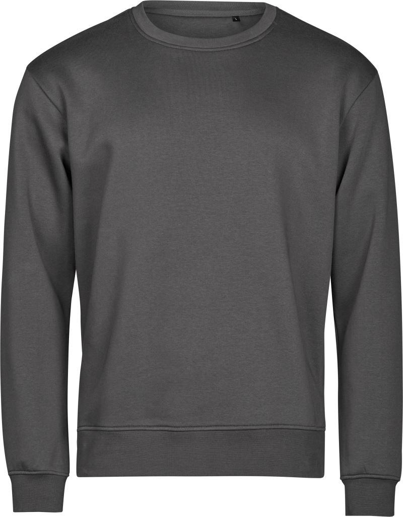 Levně Mikina z těžké bavlny "Urban" - dark grey
