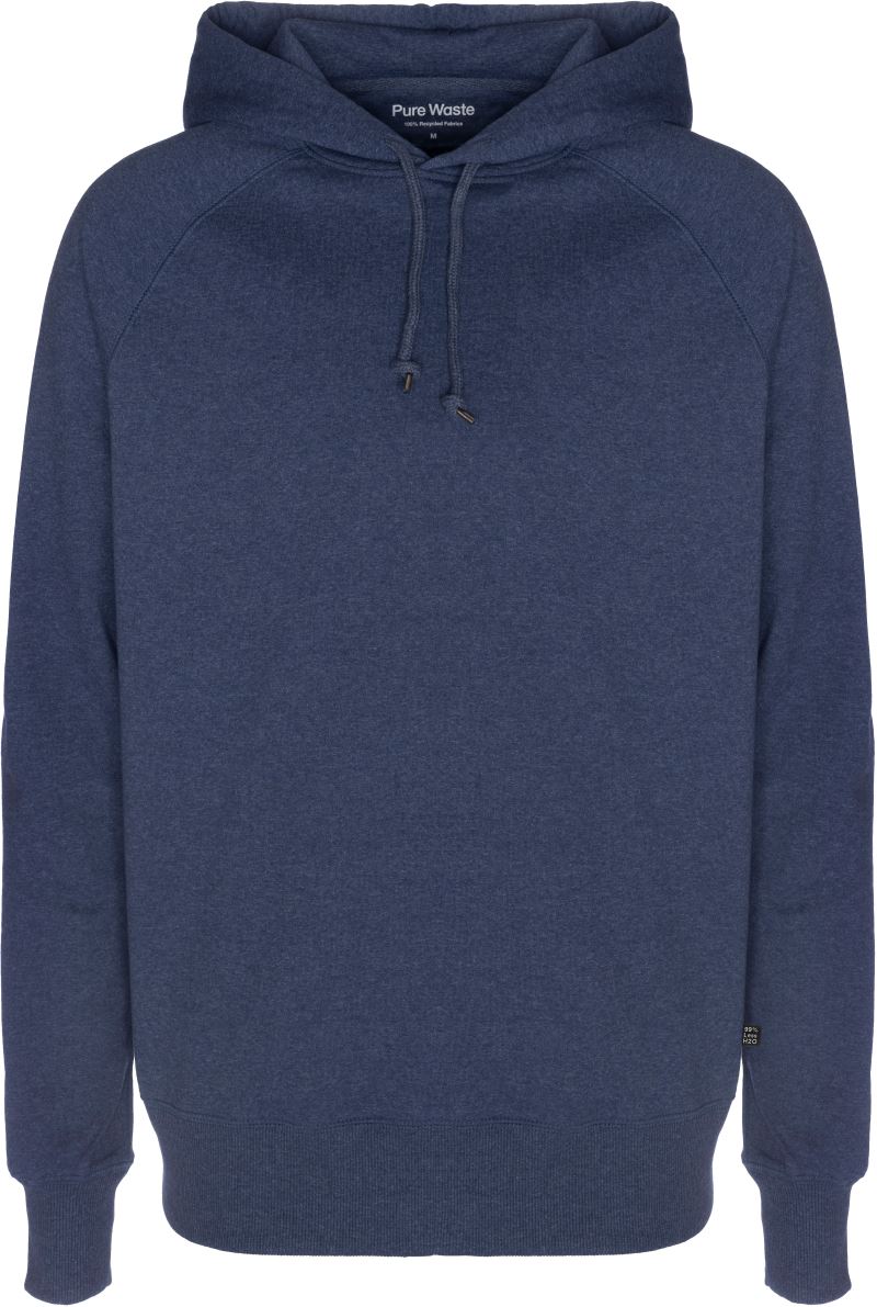 Unisex mikina s kapucí - navy melange