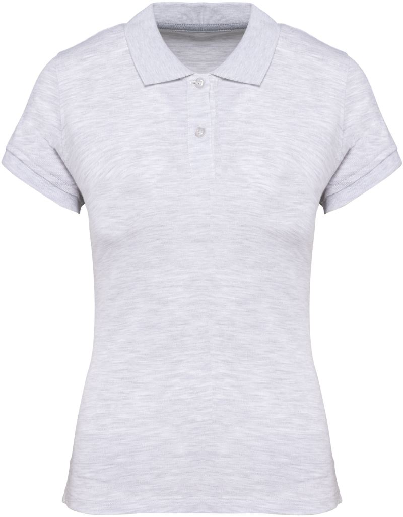 Dámské piqué polo - ash heather