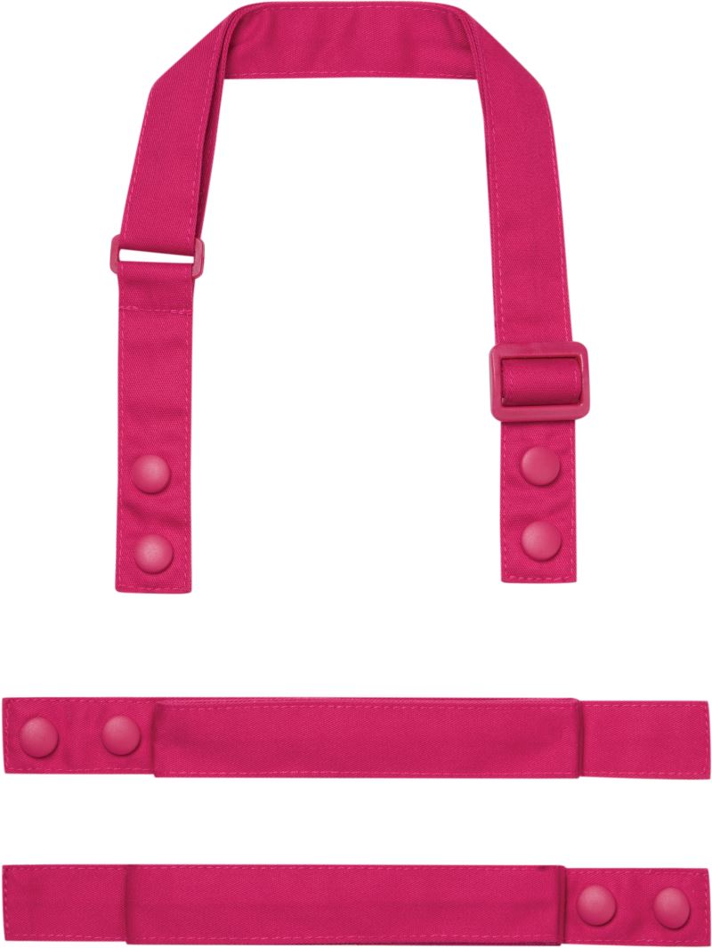 Levně Popruhy k zástěře "Swap and Pop" - hot pink