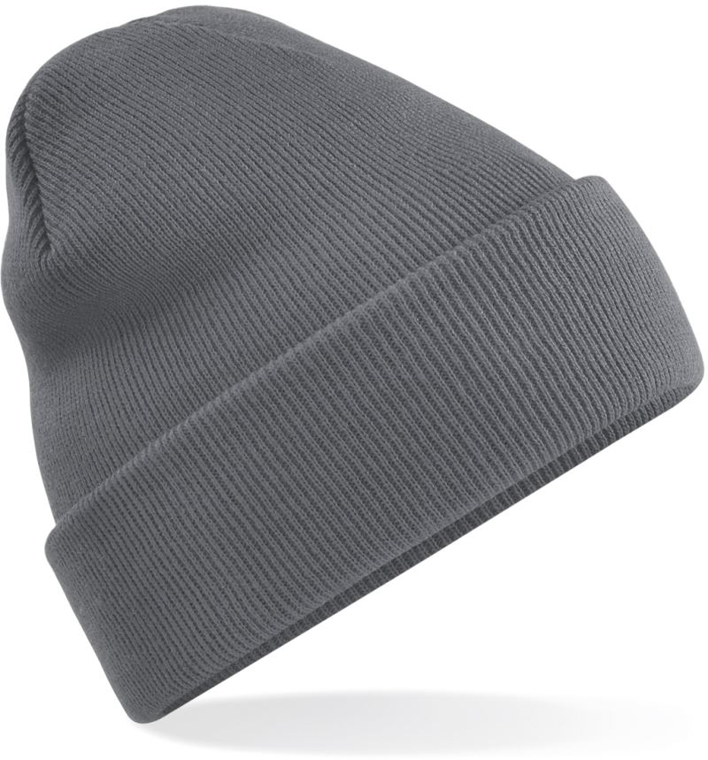 Levně Pletená čepice "Original" - graphite grey