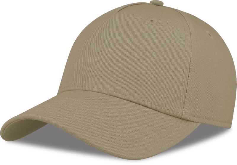 5 panelová kšiltovka - khaki