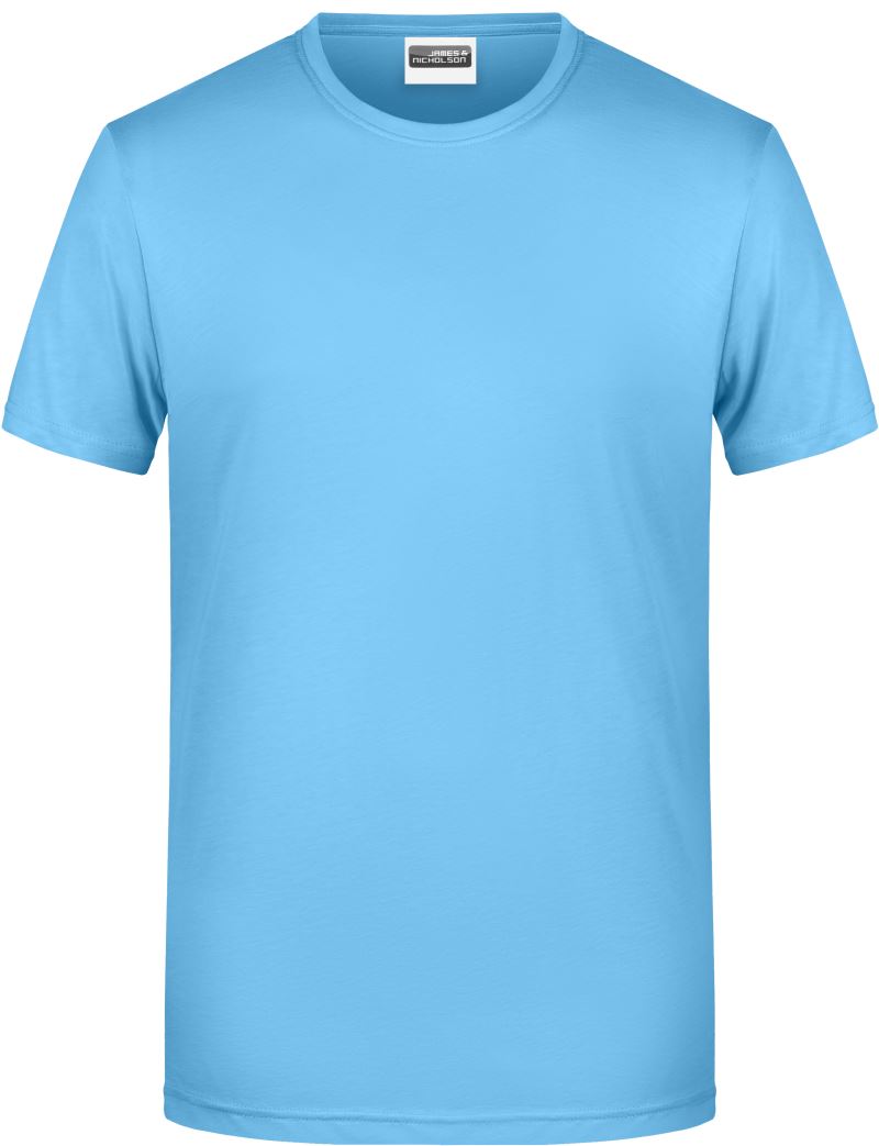 Levně Pánské tričko z bio bavlny - sky blue