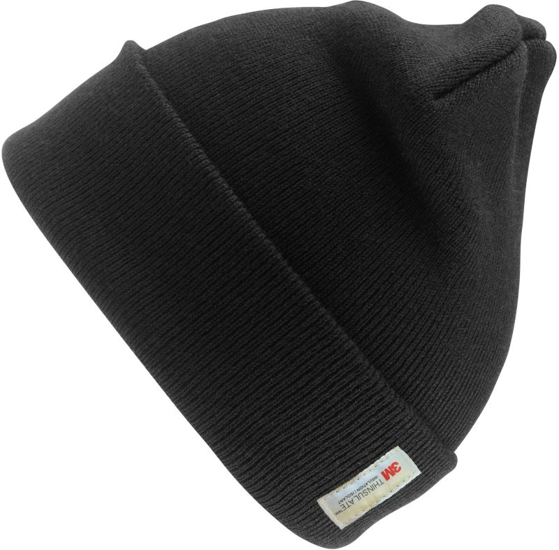 Levně Pletená čepice s Thinsulate™ podšívkou - black