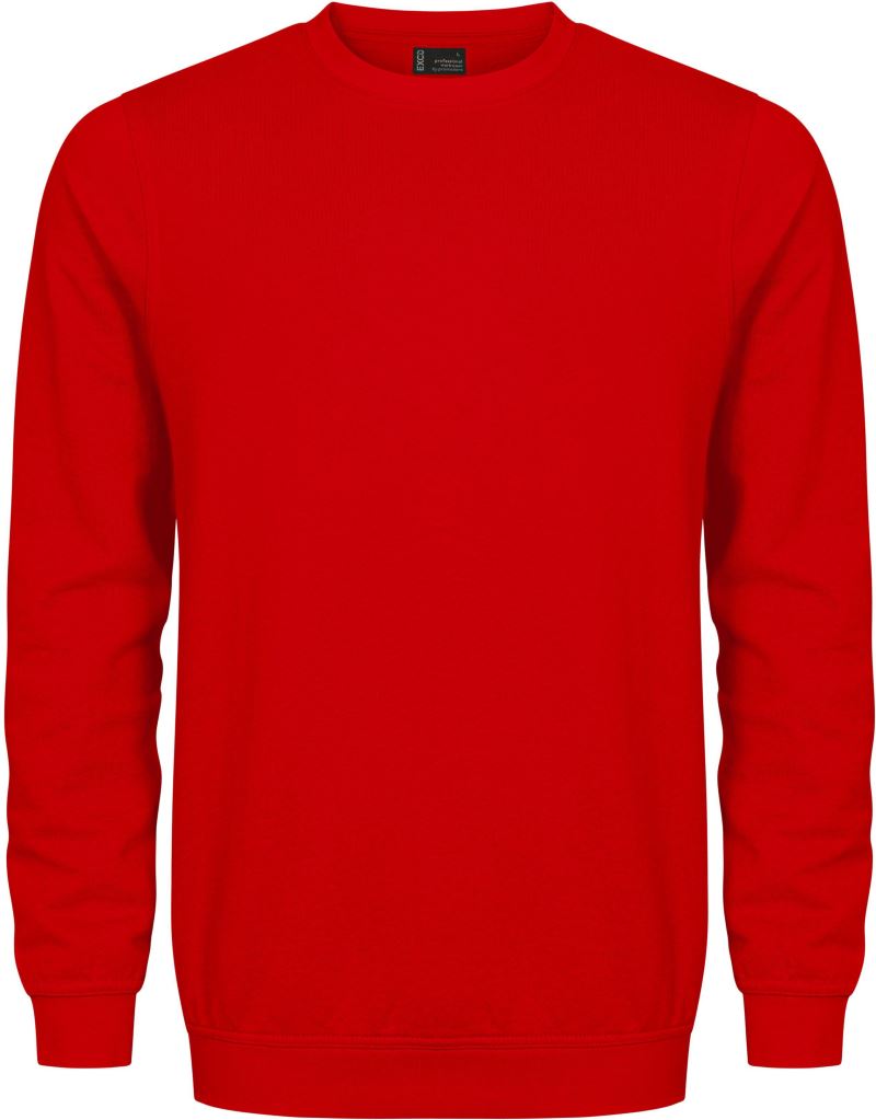 Levně Unisex pracovní mikina - EXCD - fire red