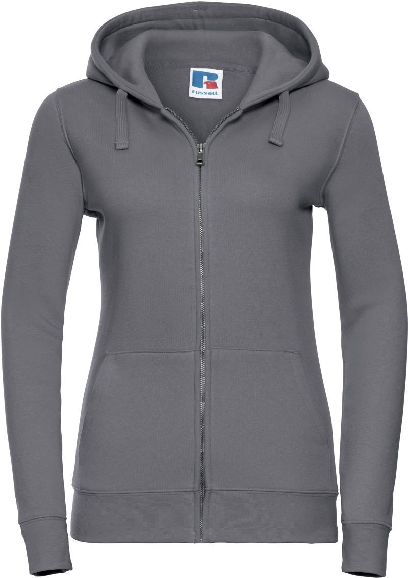 Levně Dámská mikina s kapucí "Authentic" - convoy grey