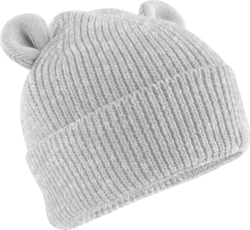 Levně Dětská čepice "Baby Bear" - cloud grey