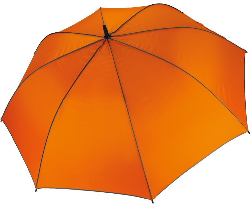 Levně Automatický golfový deštník - orange/dark grey