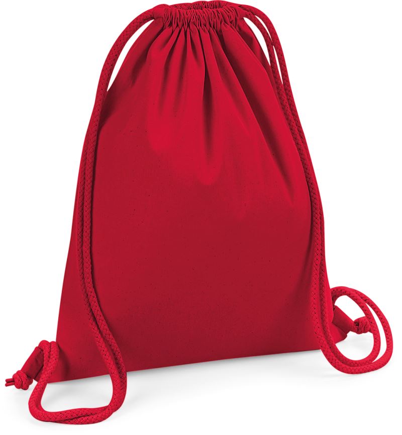 Levně Prémiový vak z bio bavlny - classic red