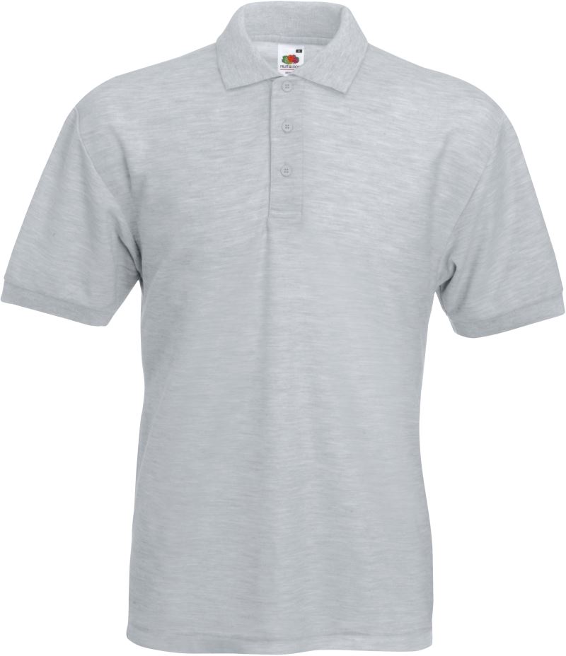 Levně Piqué polo - heather grey