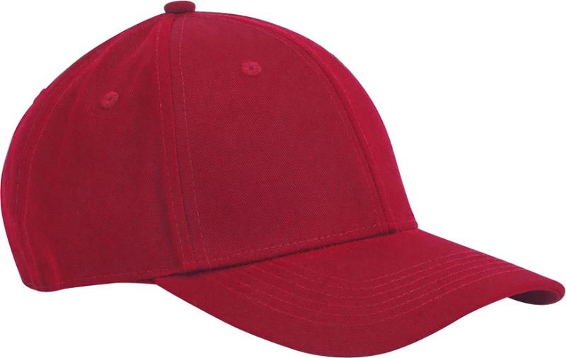 Levně 6 panelová kšiltovka EarthAware® - classic red
