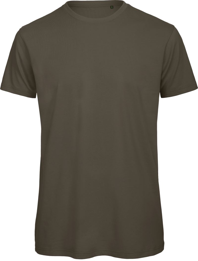 Levně Pánské tričko Medium Fit z bio bavlny - khaki