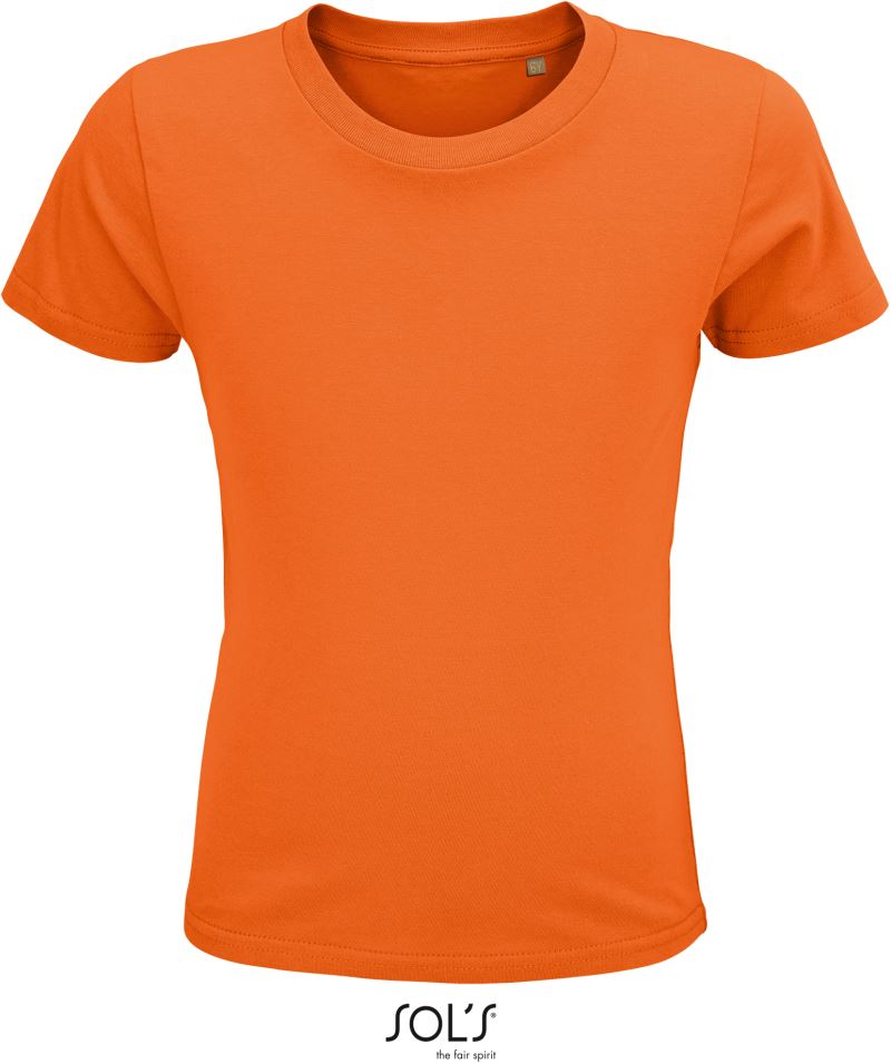 Levně Dětské tričko z bio bavlny - orange