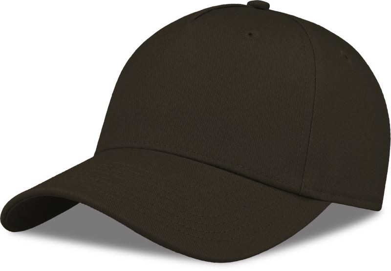Levně 5 panelová kšiltovka - brown