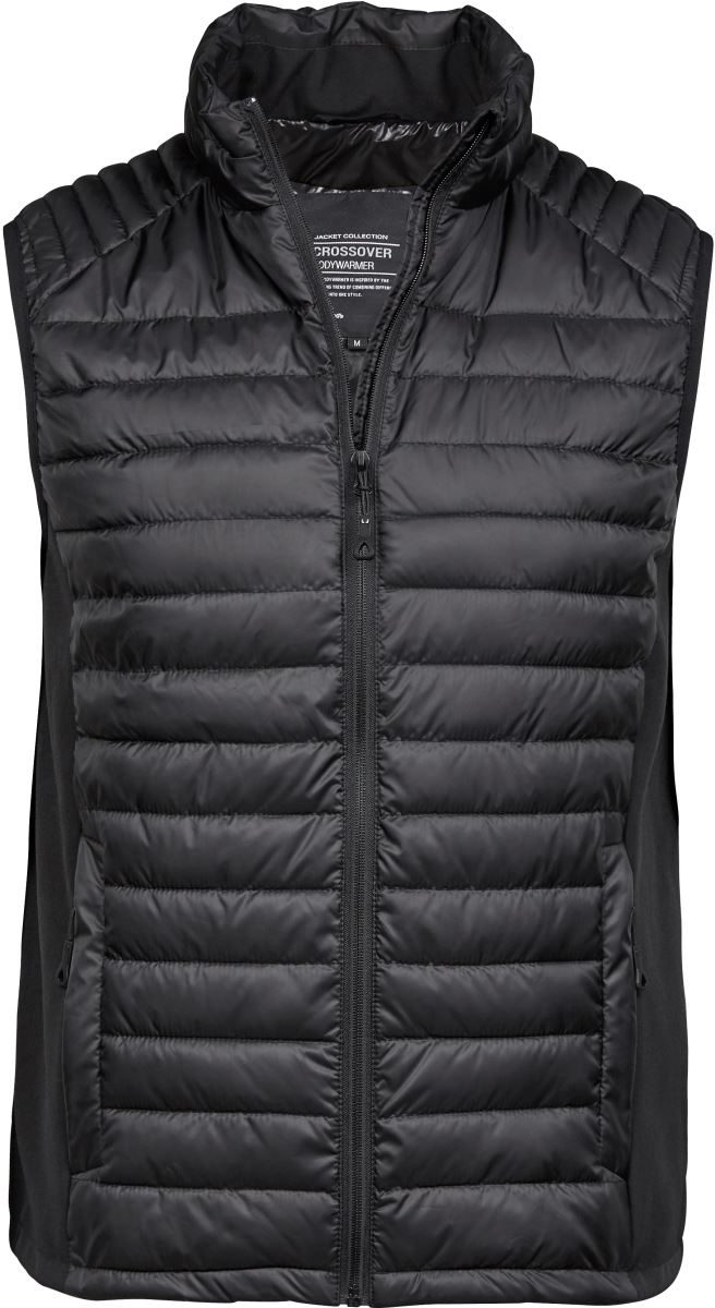 Levně Pánská vesta Crossover - black/black/black