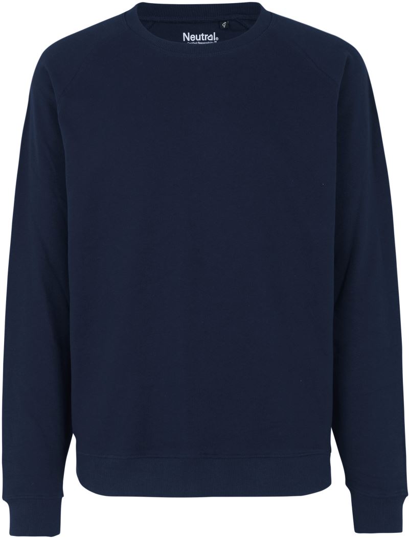 Levně Unisex raglánová mikina z bio bavlny - navy