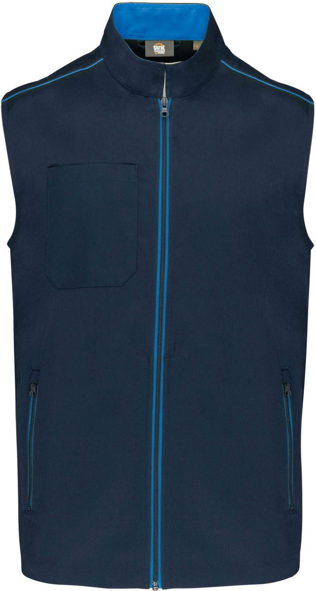 Levně Pánská vesta "Day-to-Day" - navy/light royal blue