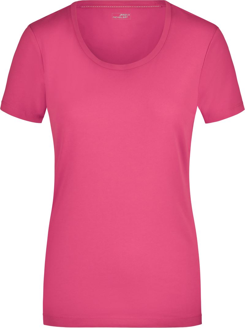 Levně Dámské elastické tričko - pink
