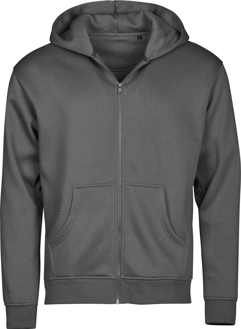 Levně Mikina s kapucí z těžké bavlny "Urban" - powder grey