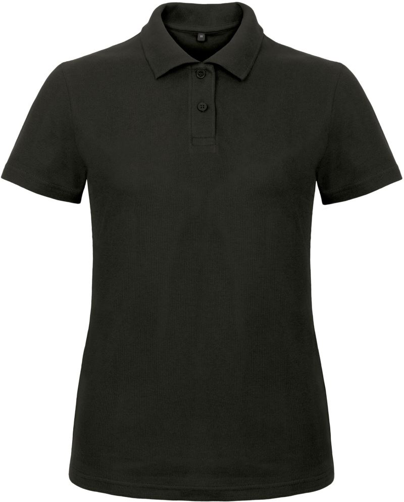 Dámské piqué polo - black
