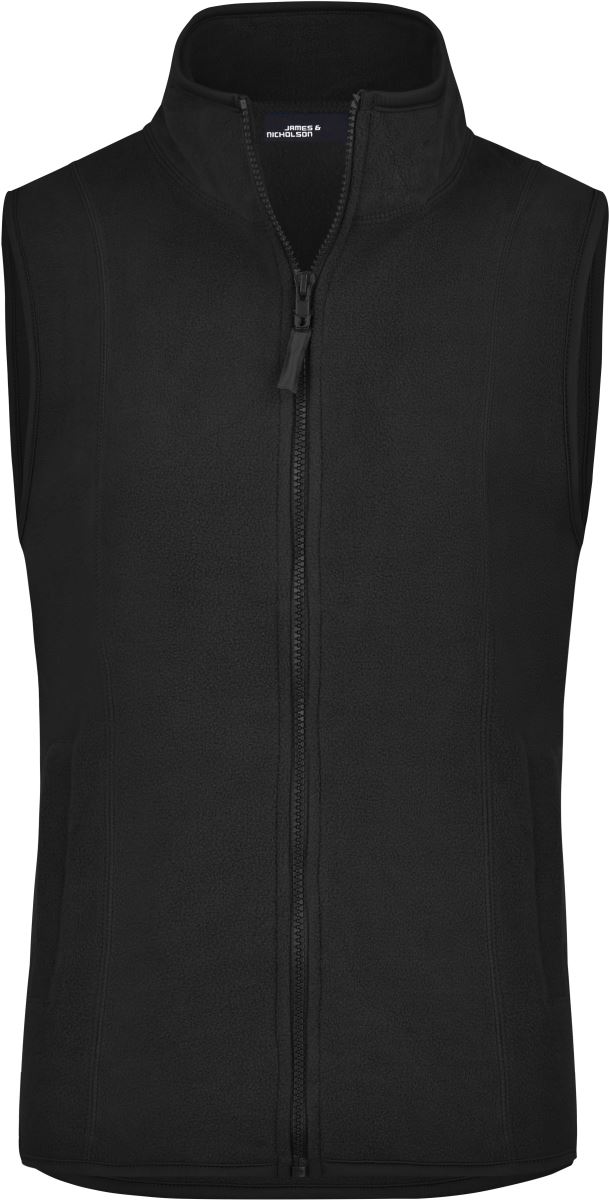 Levně Dámská mikrofleecová vesta - black