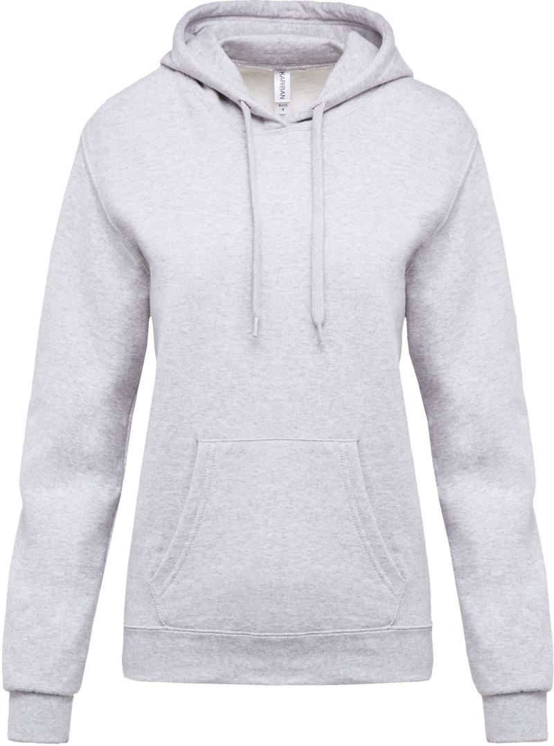 Levně Dámská mikina s kapucí - ash heather