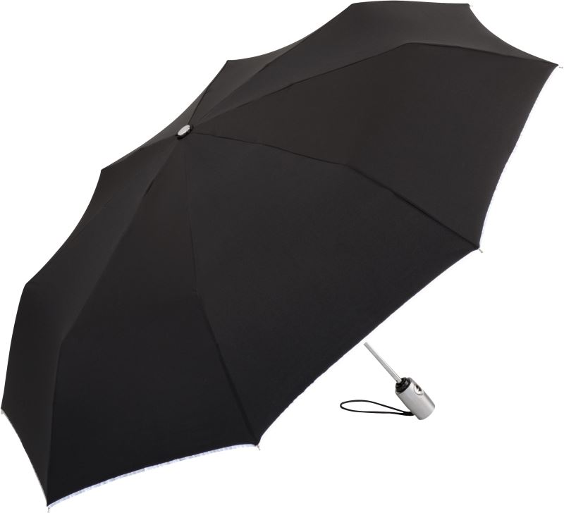 Levně AOC velký skládací deštník - black