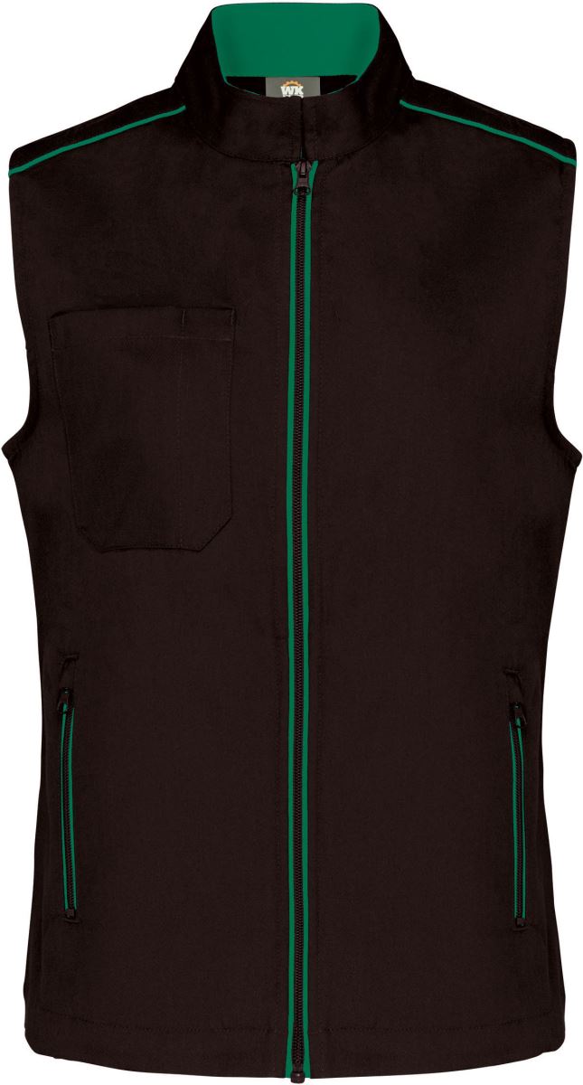 Levně Dámská vesta "Day-to-Day" - black/kelly green