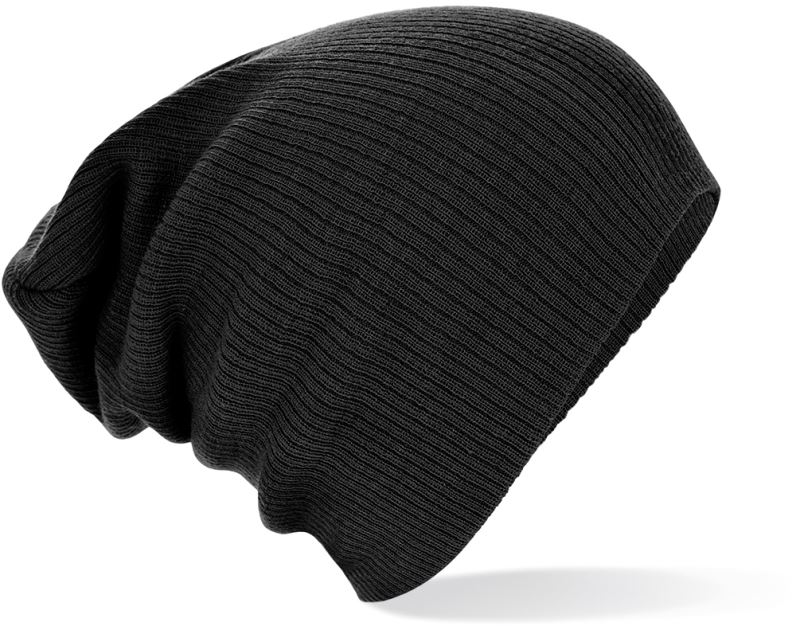 Levně Dlouhá čepice - black