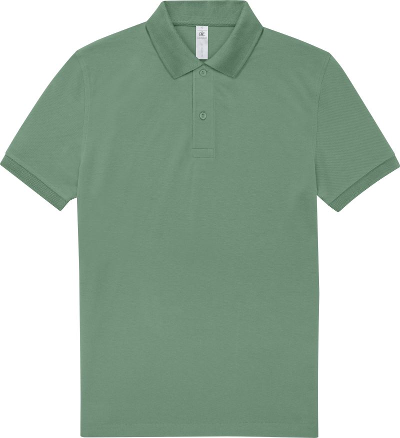 Levně Piqué polo z těžké bavlny - amalfi green
